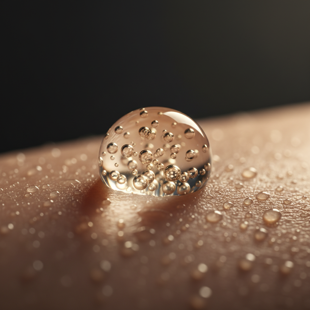 Micro-encapsulated hydration droplet